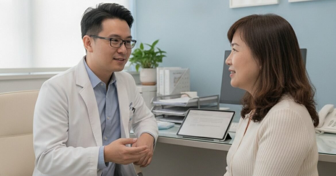 吳芮醫師介紹安全重點分析，探索纖維母細胞活化因子如何幫助肌膚回春