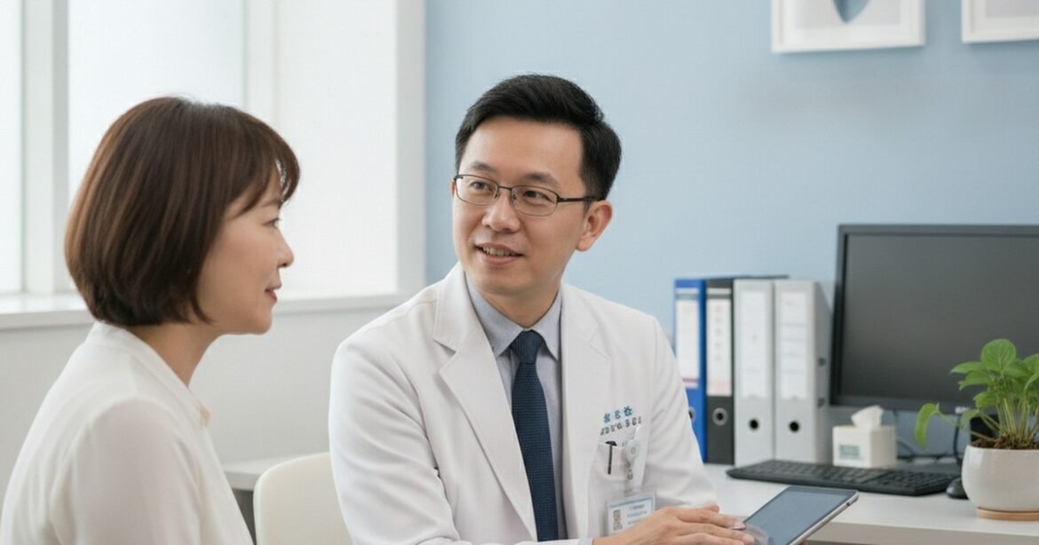 吳芮醫師說明玻尿酸分子大小與臉部應用差異