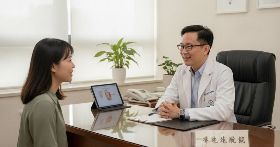 吳芮醫師細心講解女王玻尿酸的注意事項與改善部位